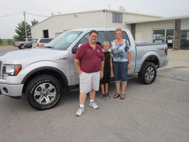  Victoria T. and her 2012 Ford F-150.